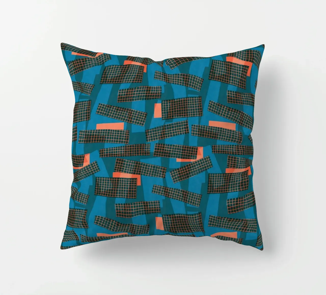 Cyano Pattern No 22 cuscino da treechild