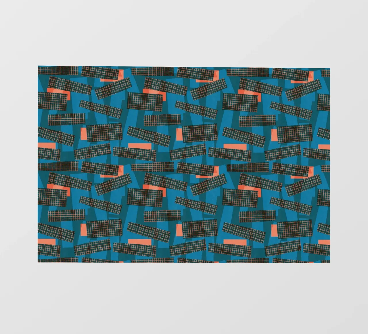 Cyano Pattern No 22 telo in pvc da treechild