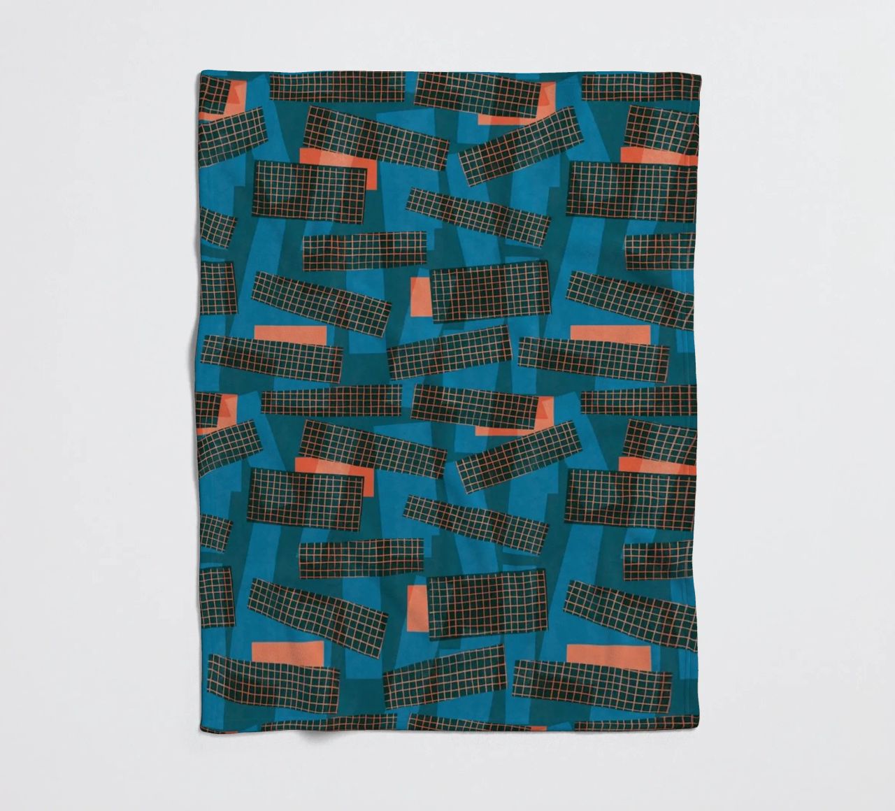 Cyano Pattern No 22 coperta in pile da treechild