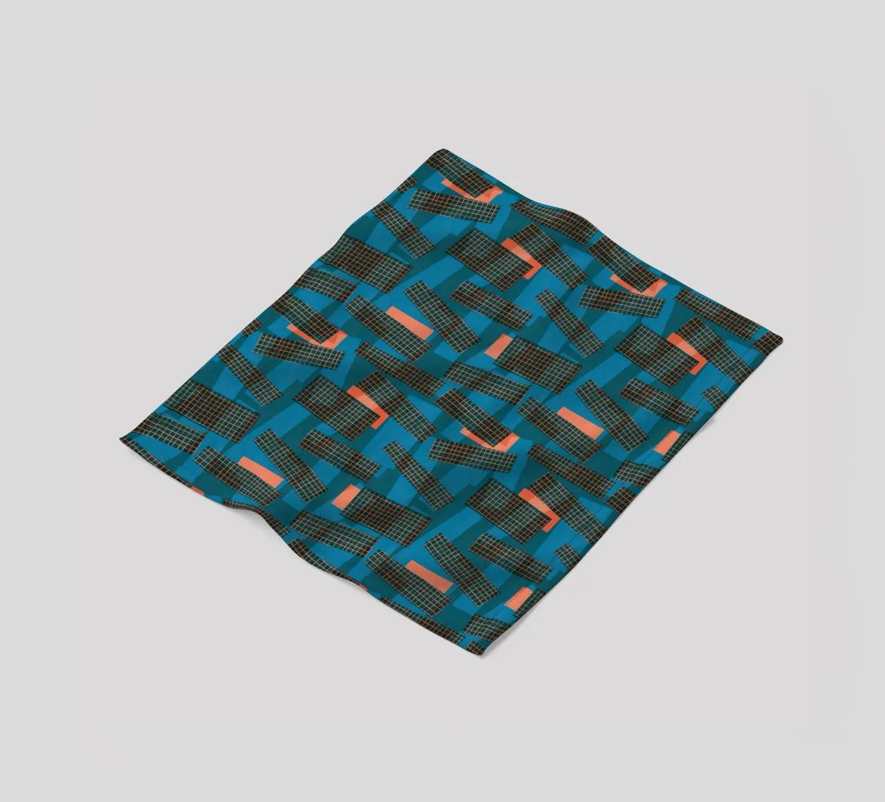 Cyano Pattern No 22 manta de franela de treechild