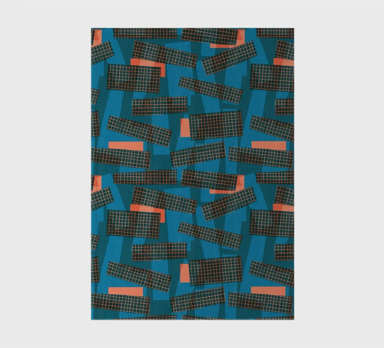 Cyano Pattern No 22 notebook by treechild