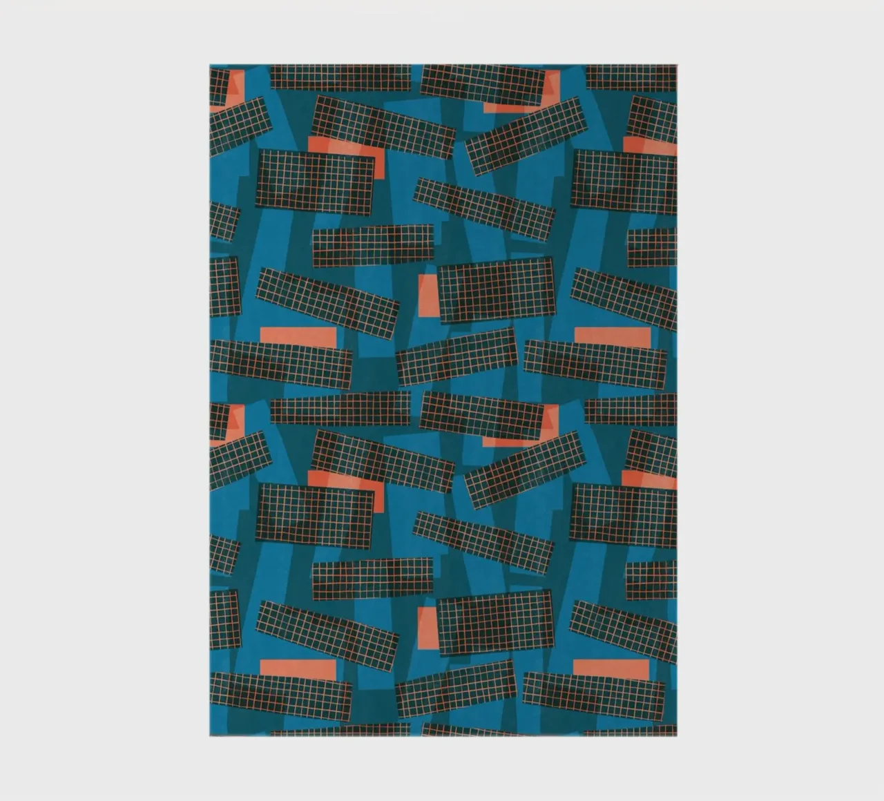 Cyano Pattern No 22 notebook by treechild