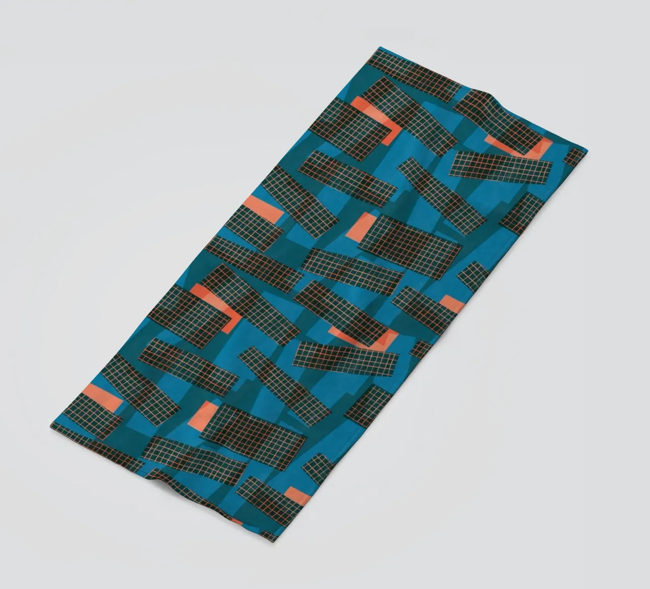 Cyano Pattern No 22 telo mare da treechild