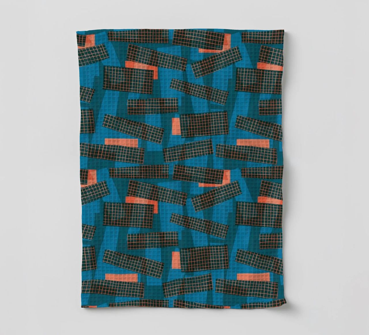 Cyano Pattern No 22 canovaccio da cucina da treechild
