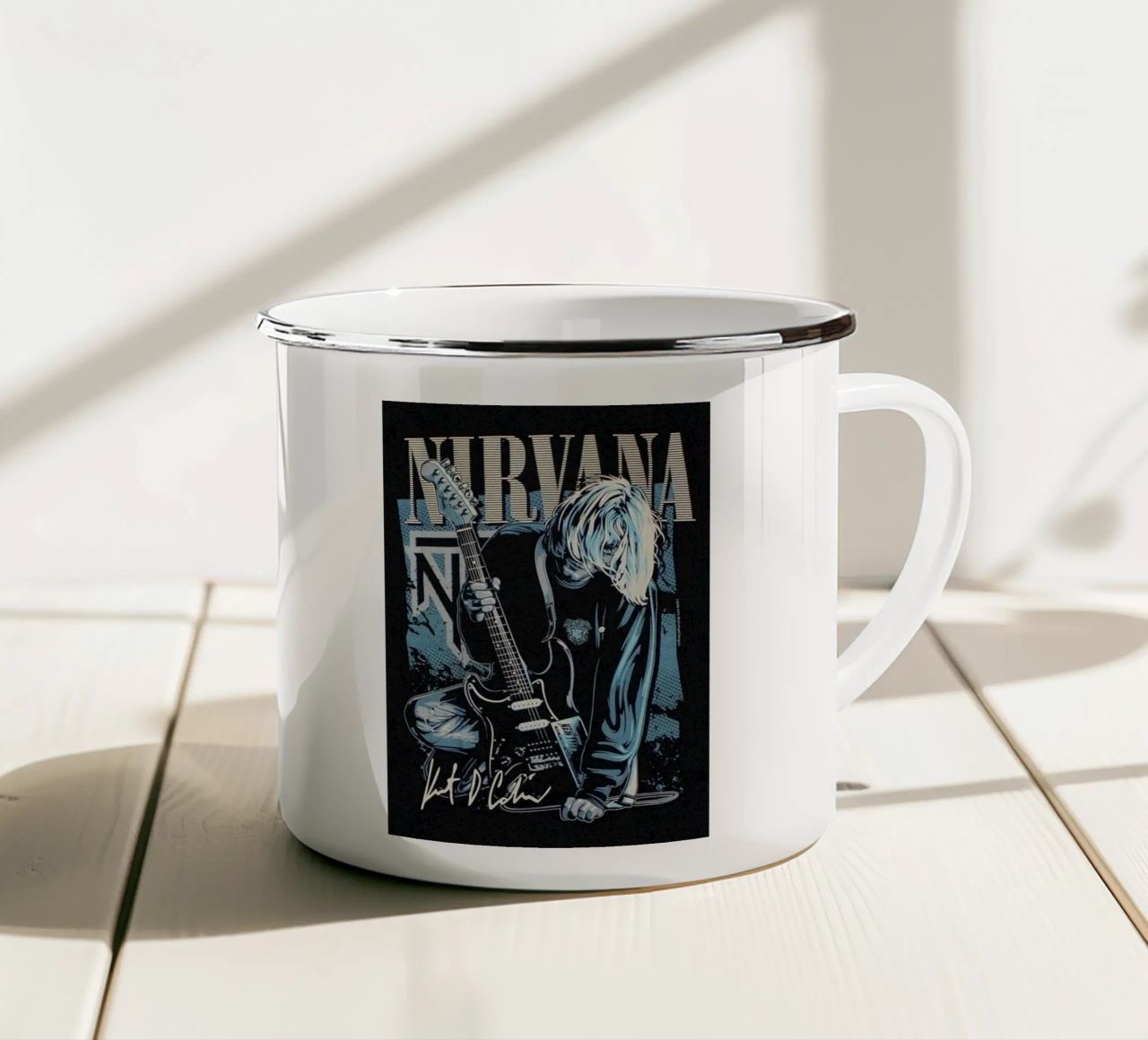 Un'eredità grunge dal vivo tazza in smalto da zugbl