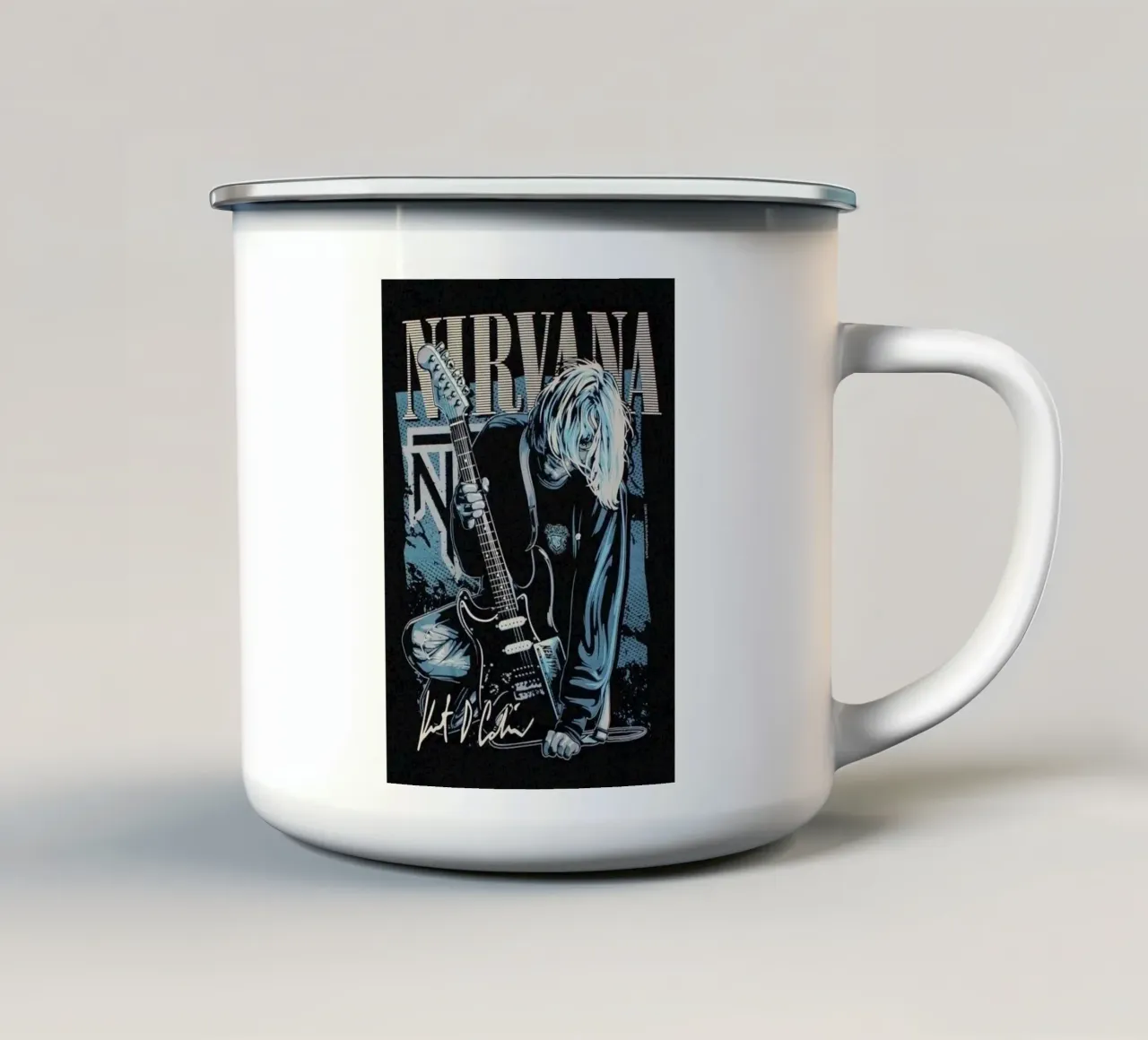 Un'eredità grunge dal vivo tazza in smalto da zugbl