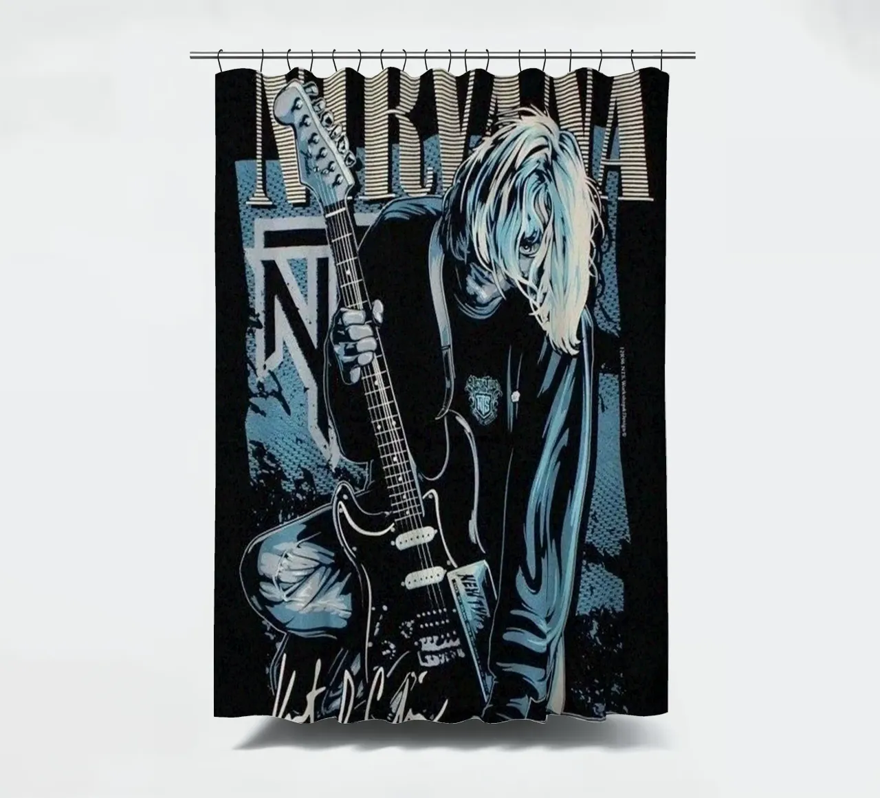 A Grunge Legacy Live shower curtain by zugbl