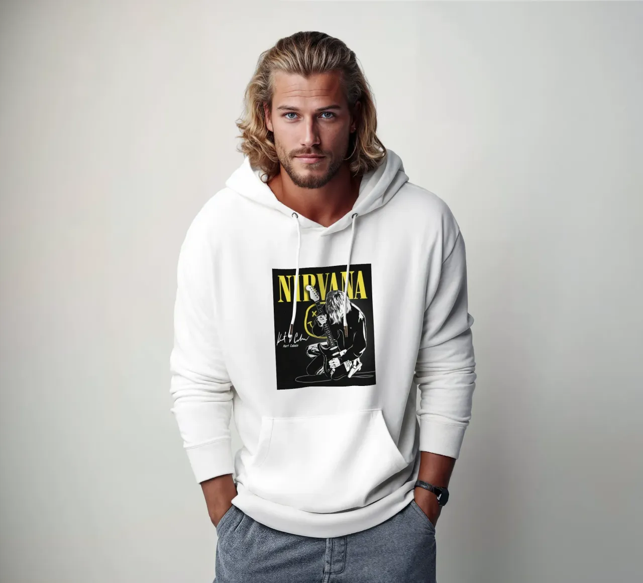 Loud Quiet Loud Again sudadera con capucha de zugbl