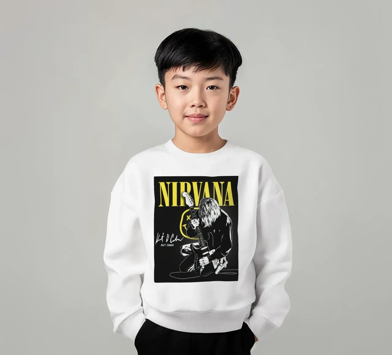 Loud Quiet Loud Again kids sweatshirt by zugbl
