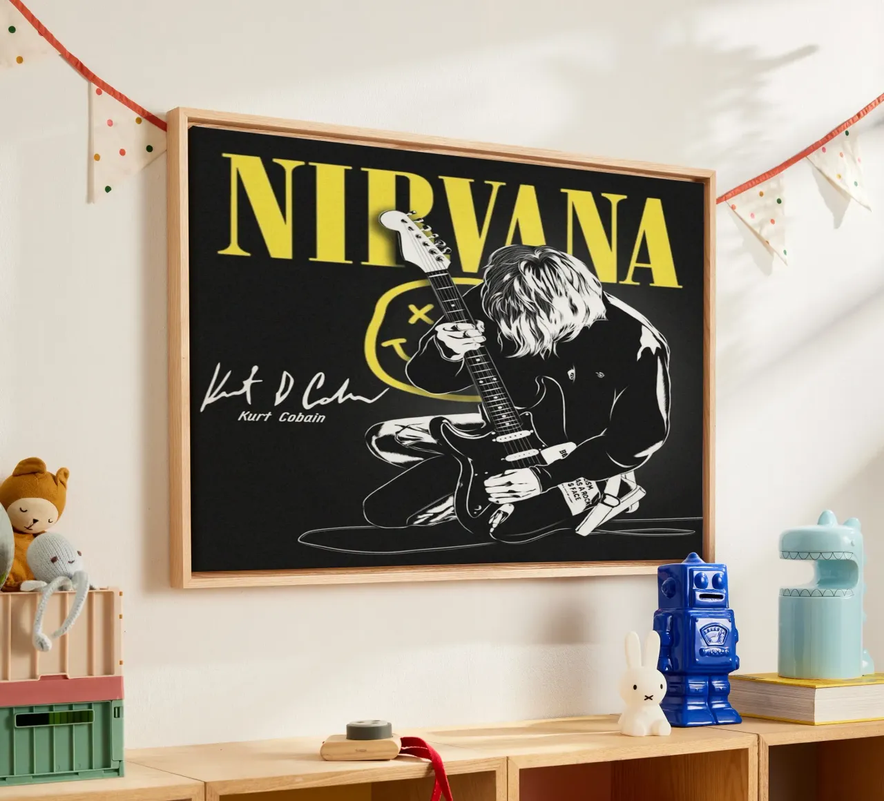 Loud Quiet Loud Again canvas by zugbl
