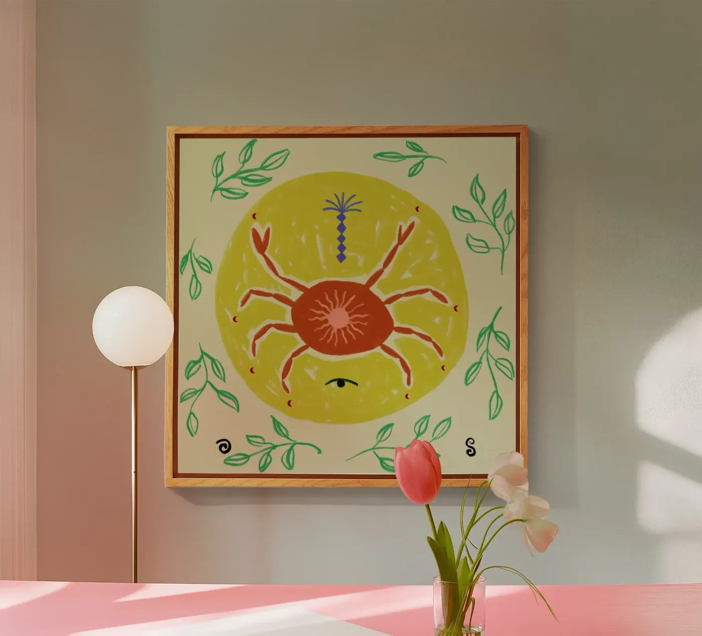 Cancer plexiglass da Sandra Poliakov