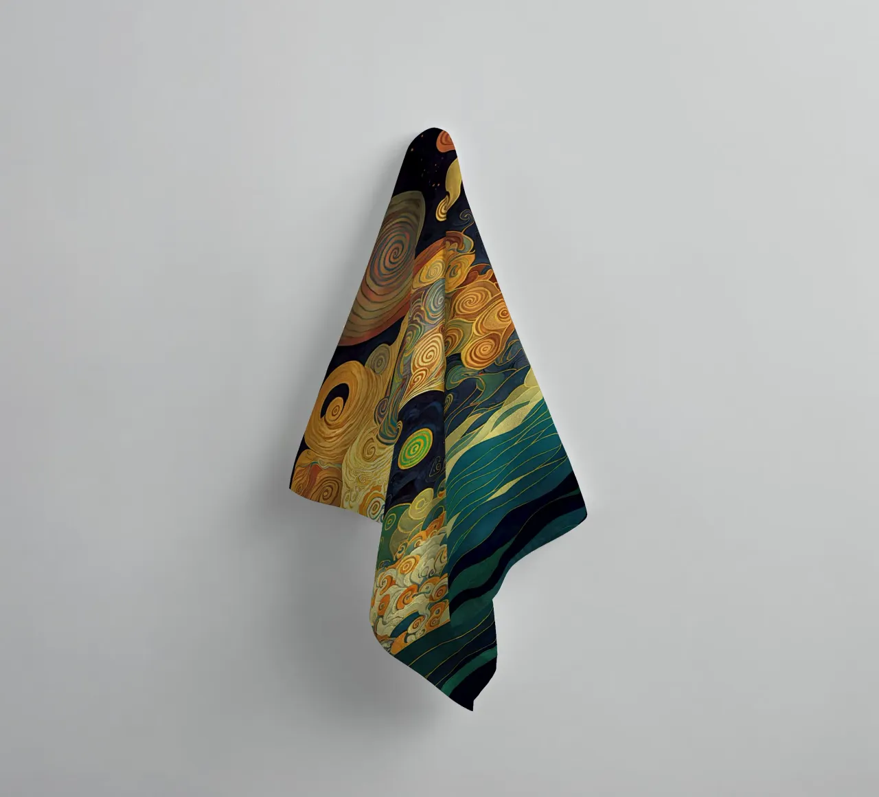 Muurkunst van Imagine badhanddoek van Imagine