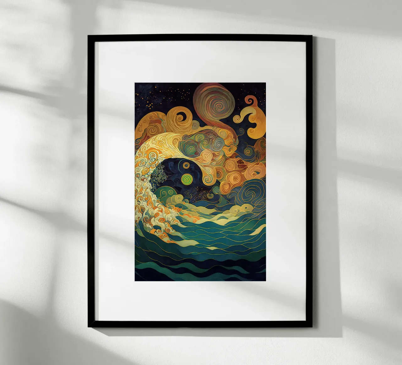 Arte da parete di Imagine poster con telaio in legno da Imagine