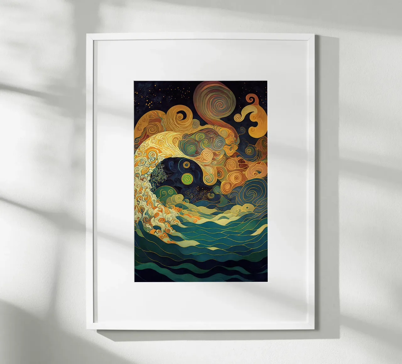 Arte da parete di Imagine poster con telaio in legno da Imagine