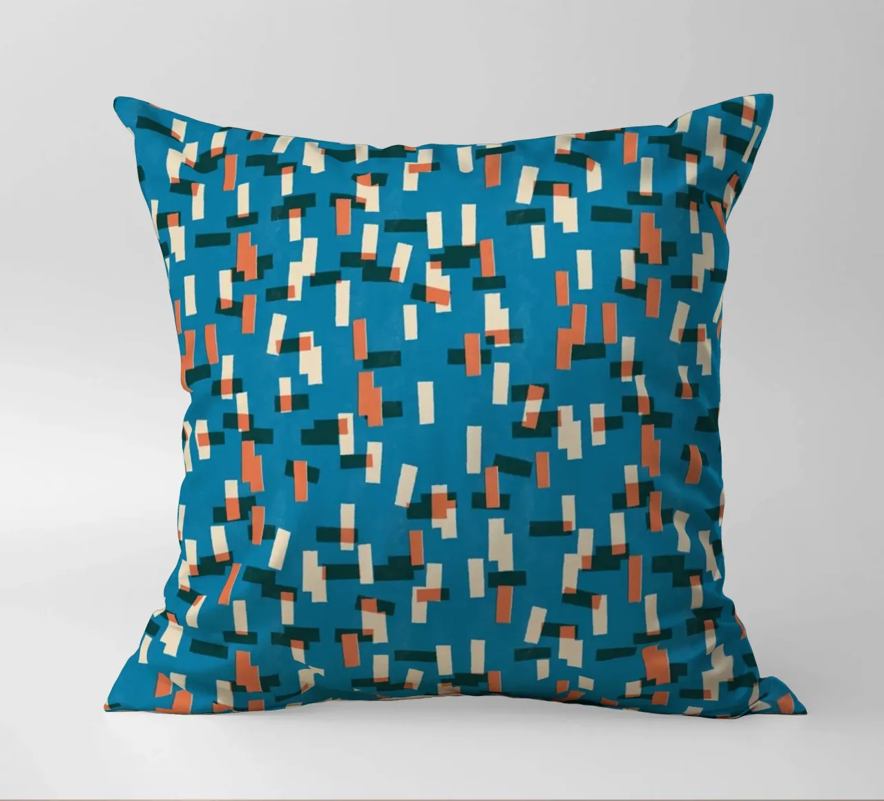 Cyano Pattern No 23 decorative cushion by treechild