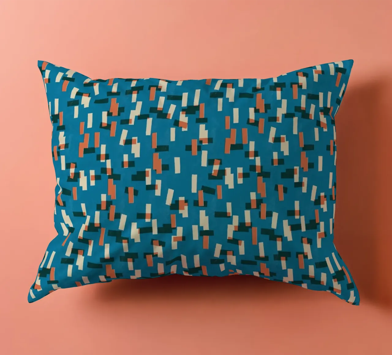 Cyano Pattern No 23 decorative cushion by treechild