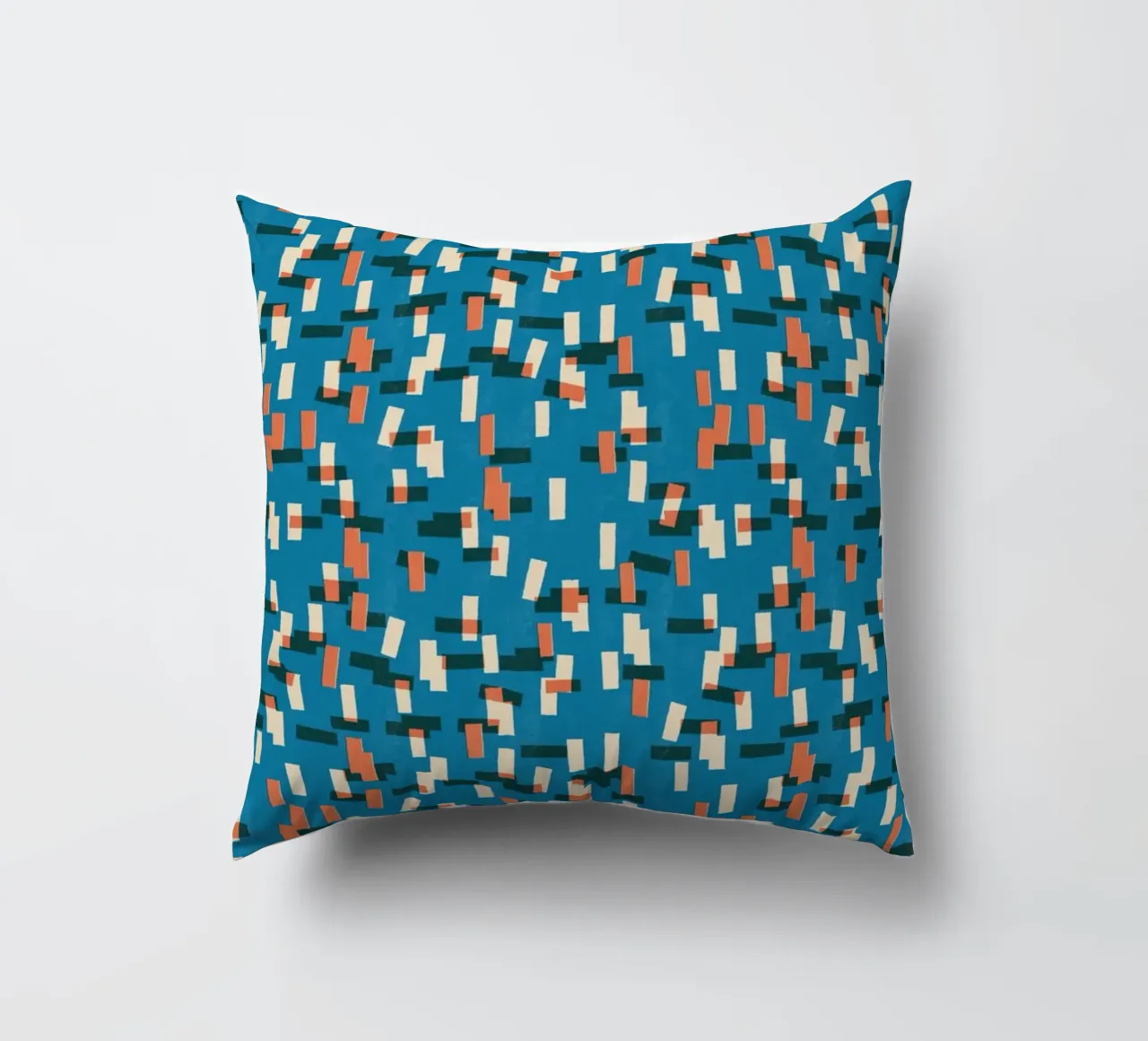 Cyano Pattern No 23 decorative cushion by treechild