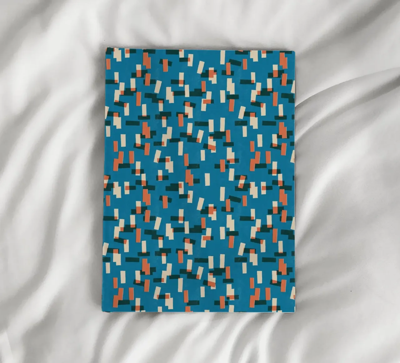 Cyano Pattern No 23 Notizbuch von treechild