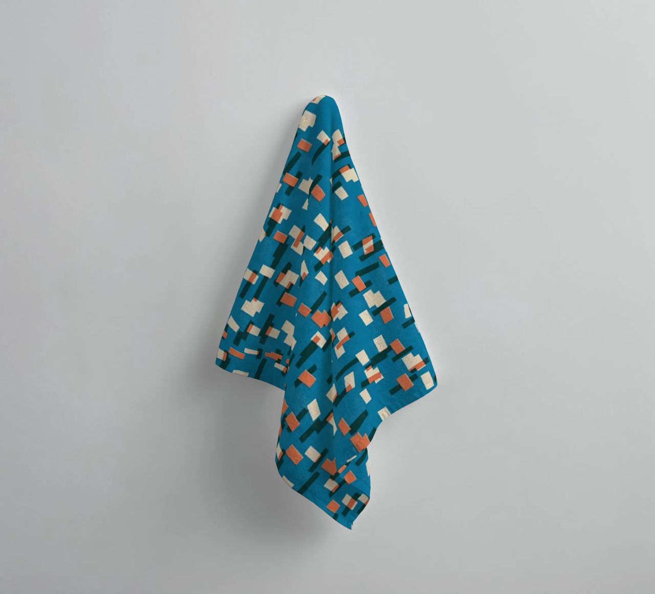Cyano Pattern No 23 asciugamano da bagno da treechild