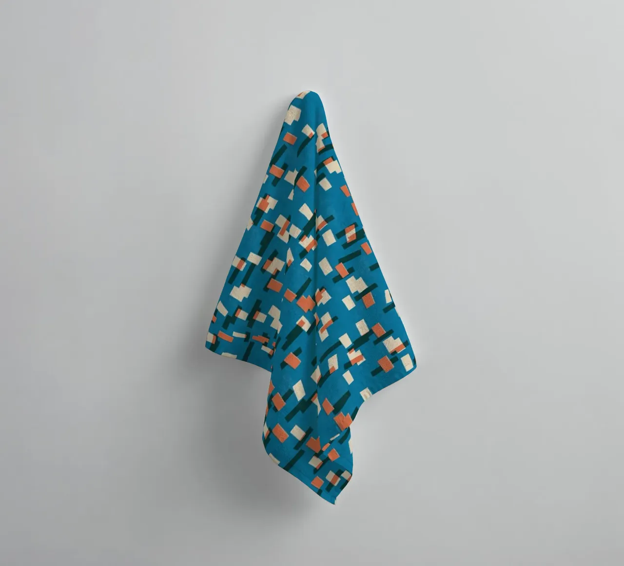 Cyano Pattern No 23 asciugamano da bagno da treechild