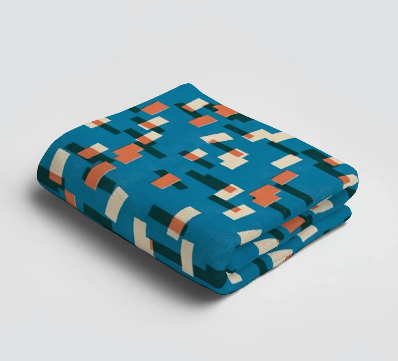 Cyano Pattern No 23 asciugamano da bagno da treechild