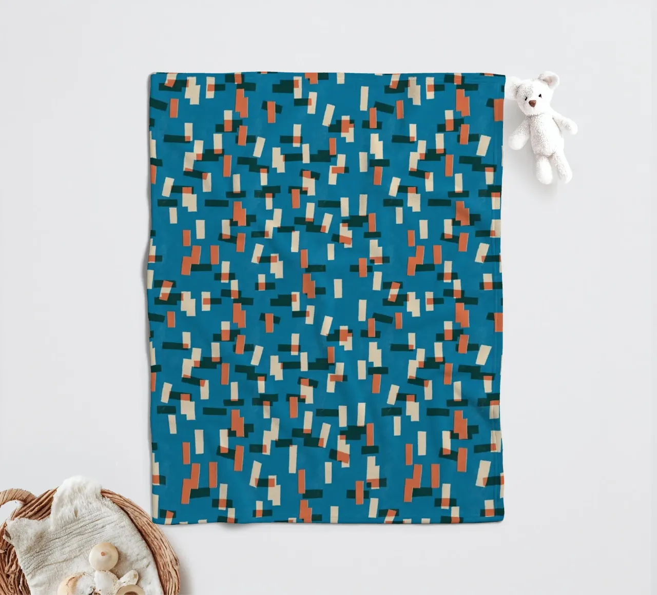 Cyano Pattern No 23 manta de franela de treechild