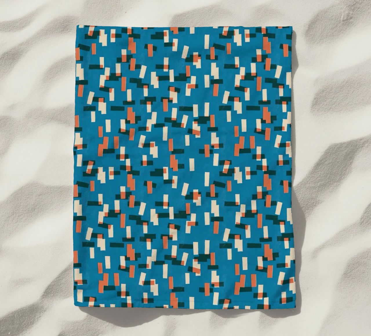 Cyano Pattern No 23 telo mare da treechild