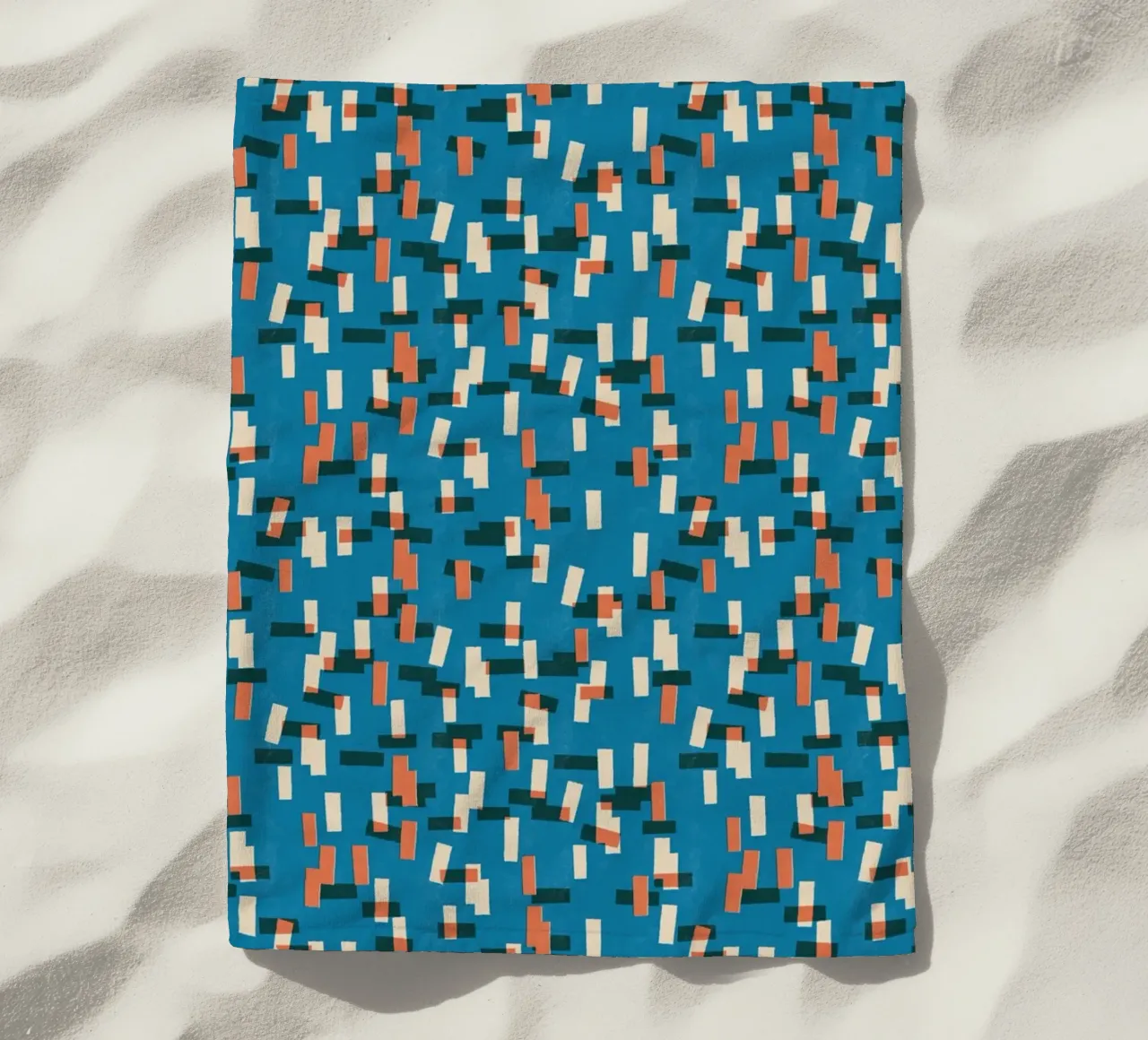 Cyano Pattern No 23 telo mare da treechild