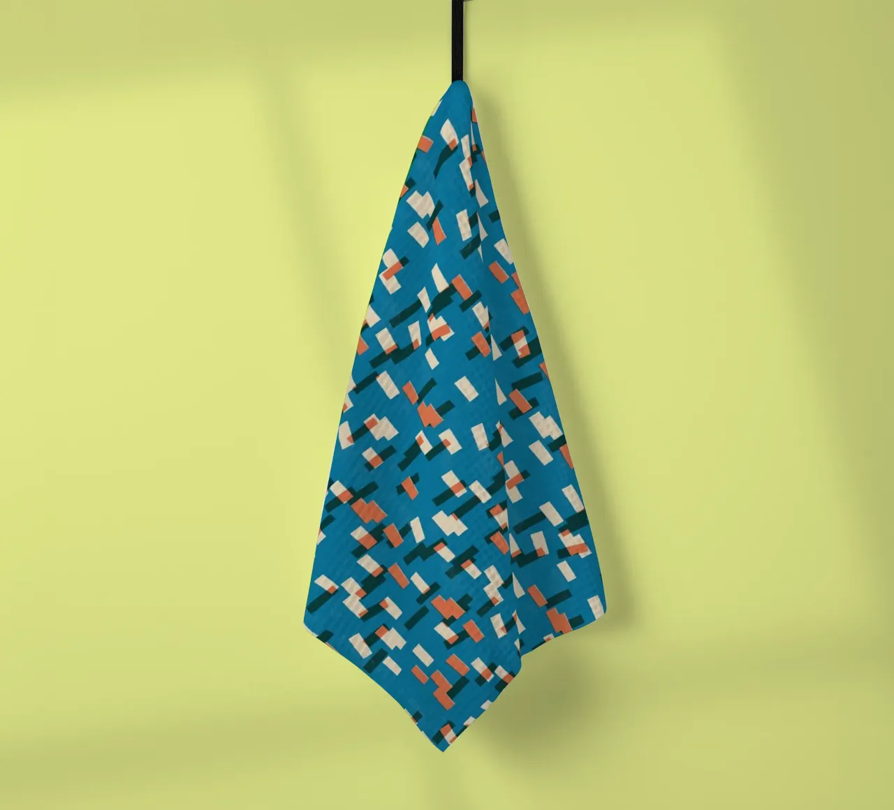 Cyano Pattern No 23 canovaccio da cucina da treechild