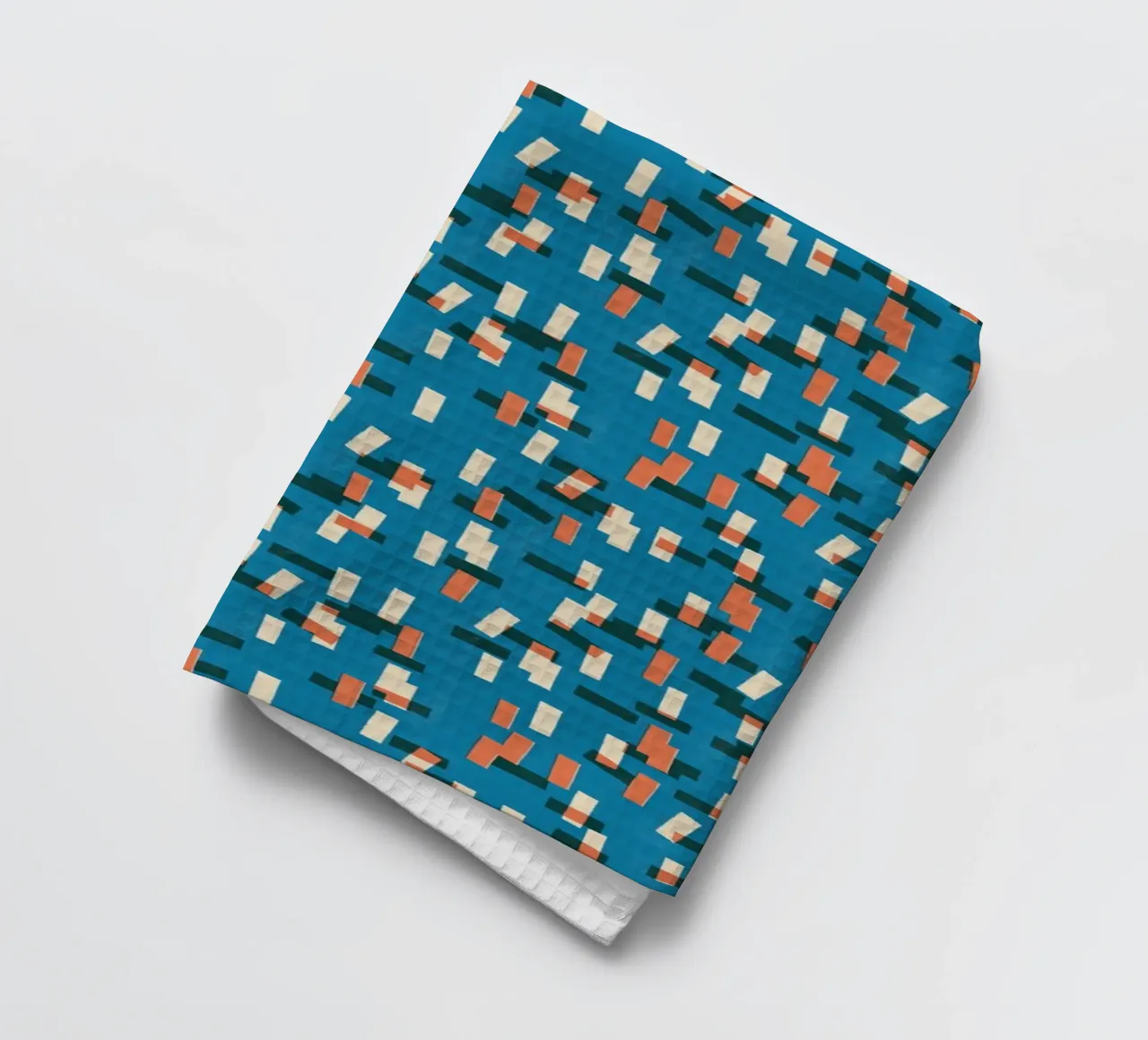 Cyano Pattern No 23 canovaccio da cucina da treechild