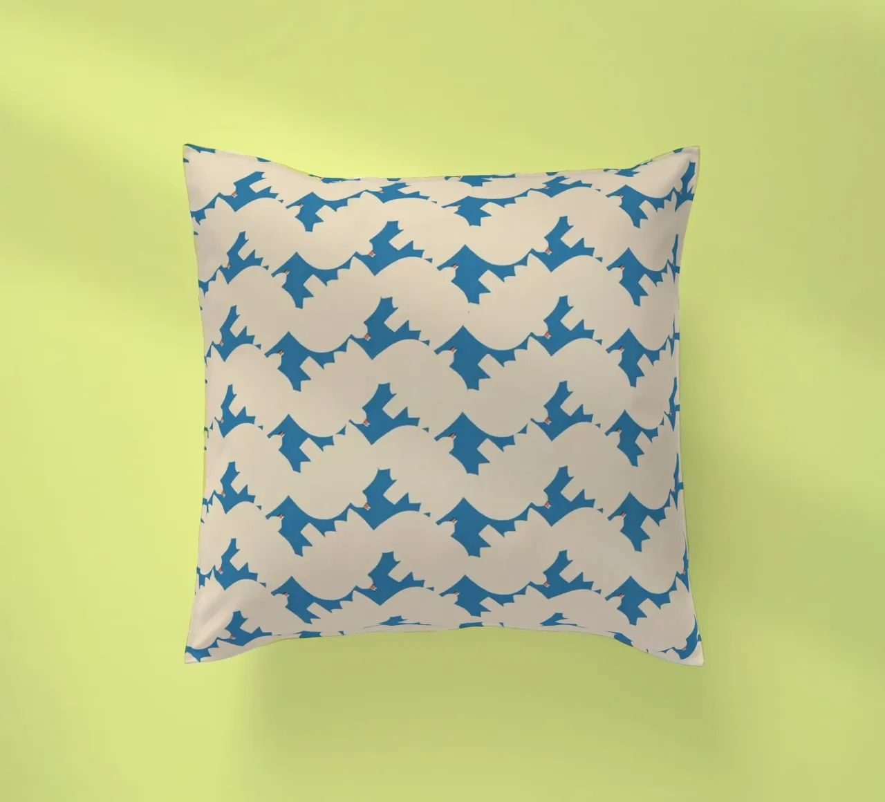 Cyano Pattern No 24 cuscino da treechild