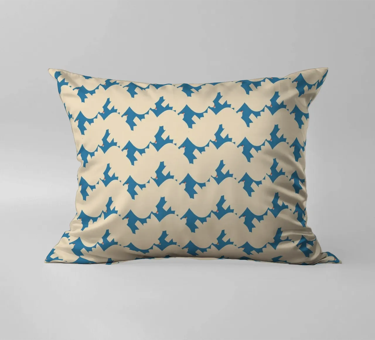 Cyano Pattern No 24 cuscino da treechild