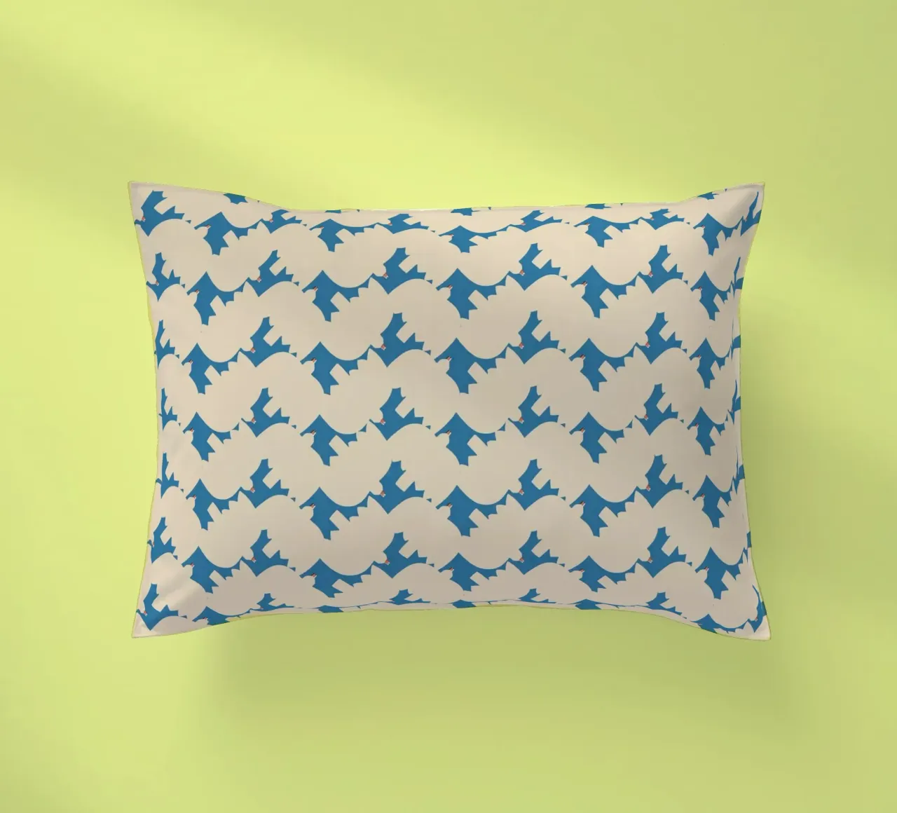 Cyano Pattern No 24 cuscino da treechild