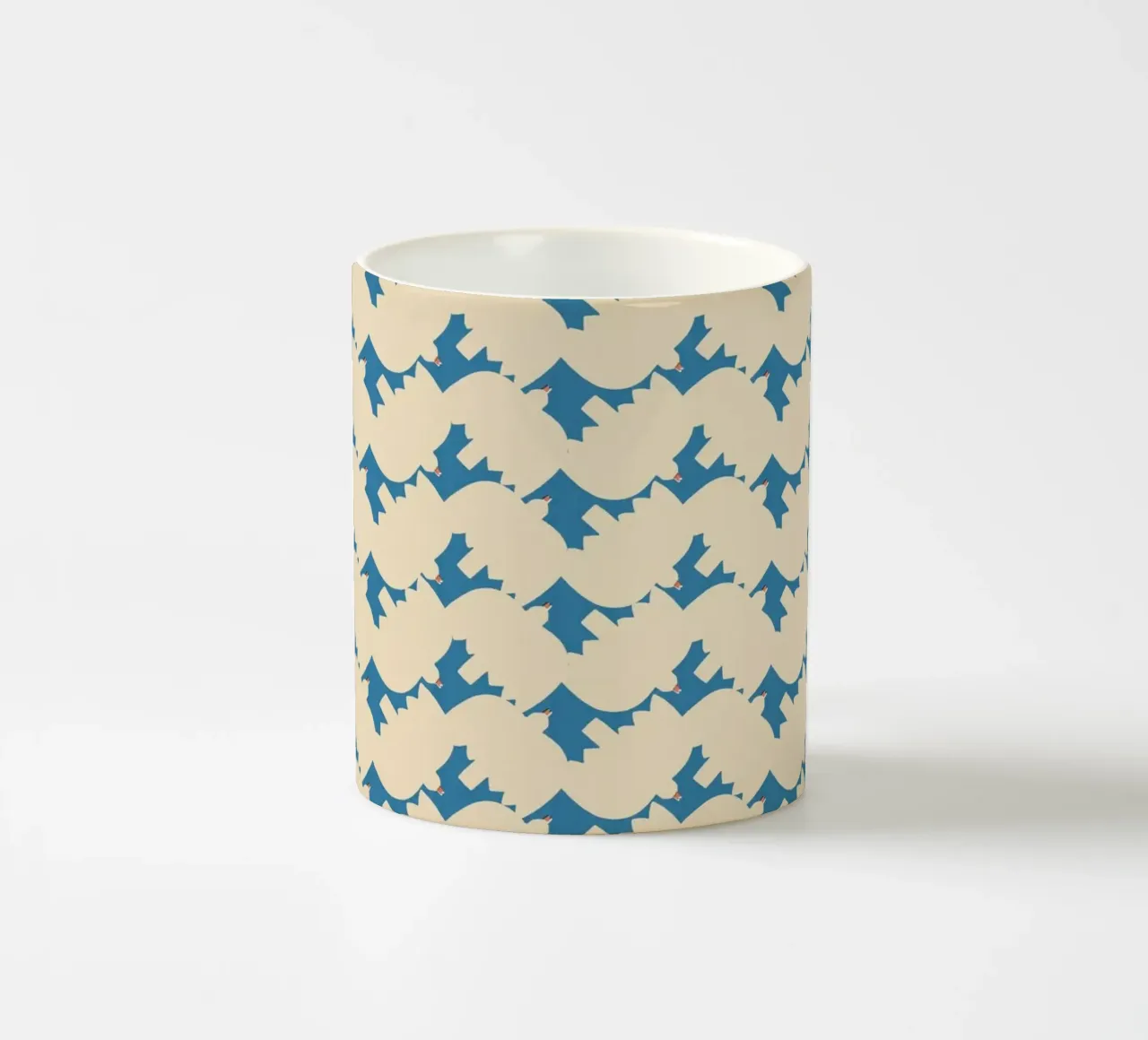 Cyano Pattern No 24 tazza in ceramica da treechild