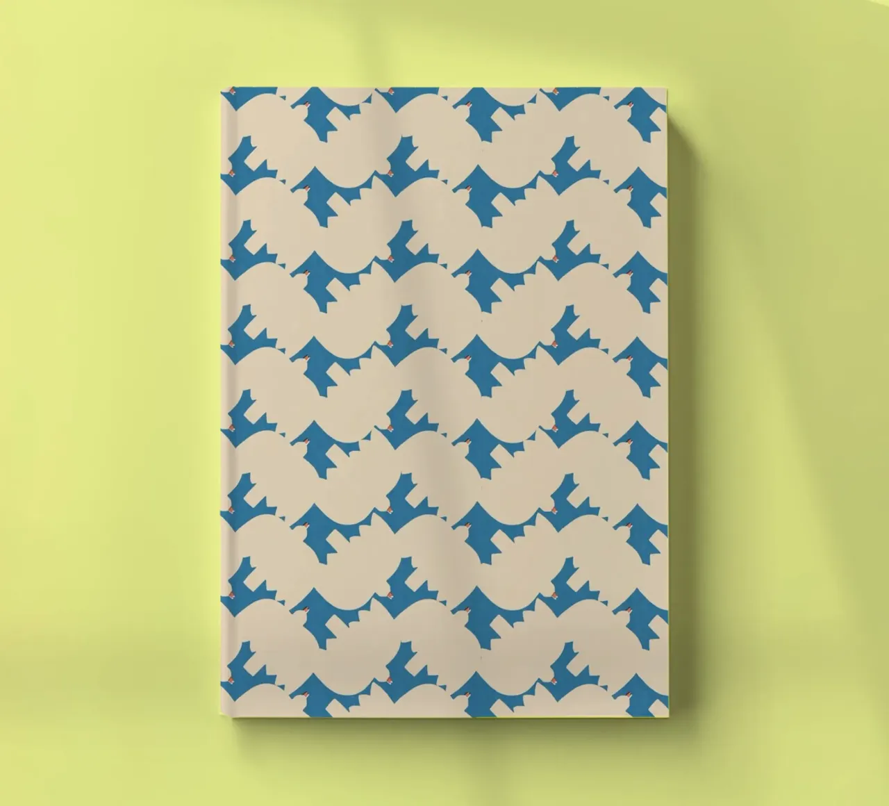 Cyano Pattern No 24 notebook by treechild
