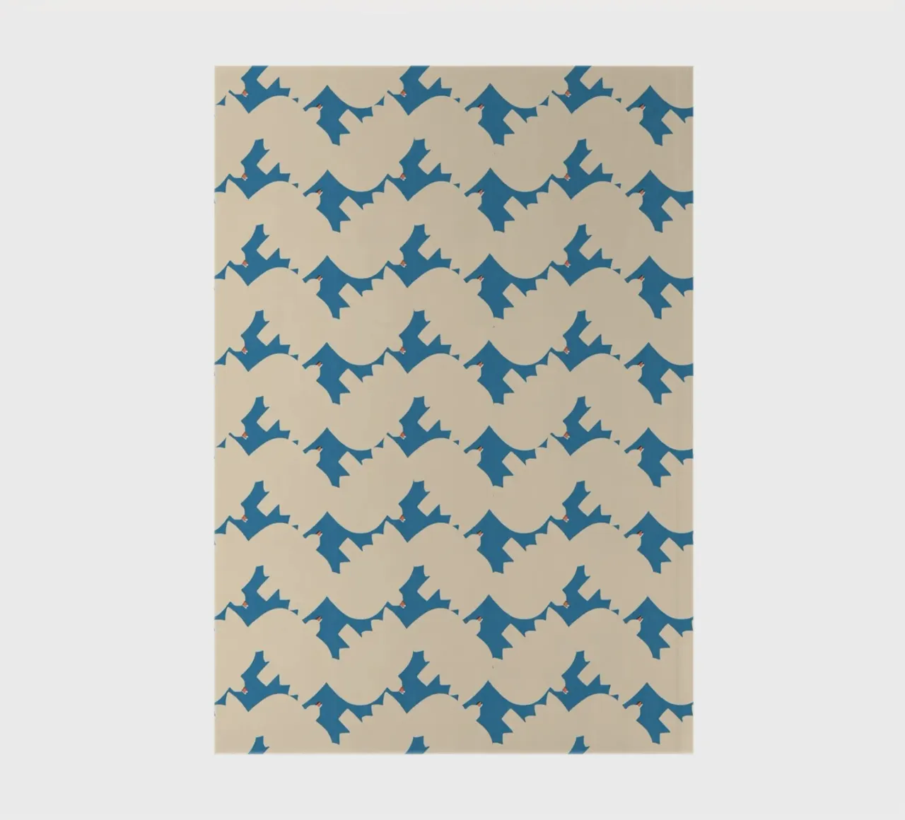 Cyano Pattern No 24 notebook by treechild