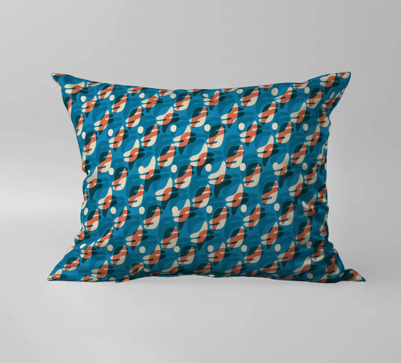 Cyano Pattern No 25 cuscino da treechild