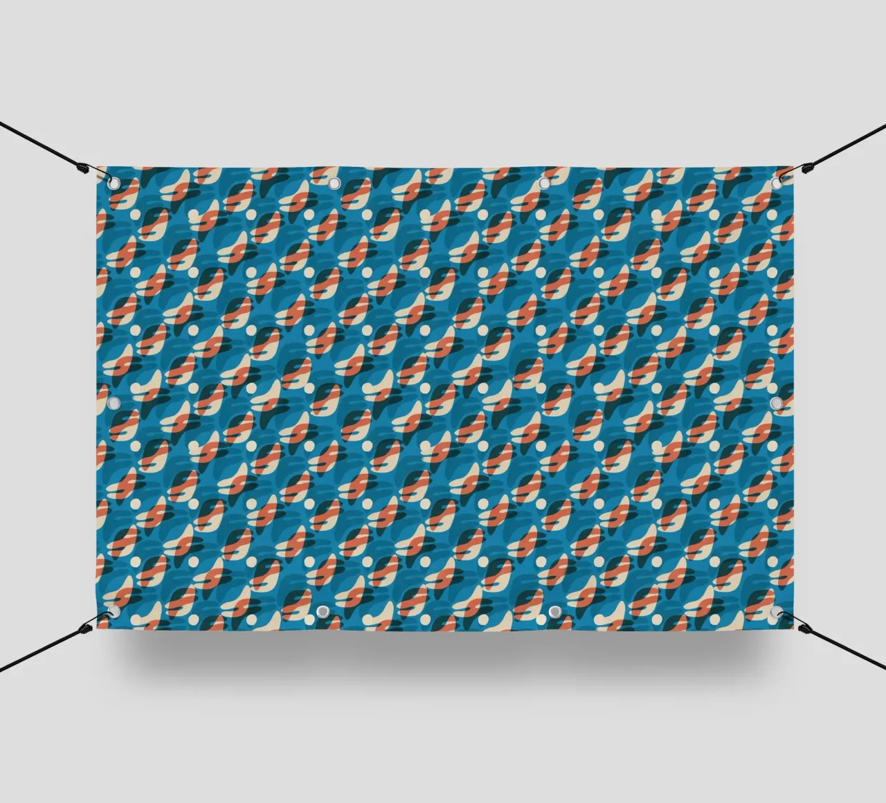 Cyano Pattern No 25 telo in pvc da treechild