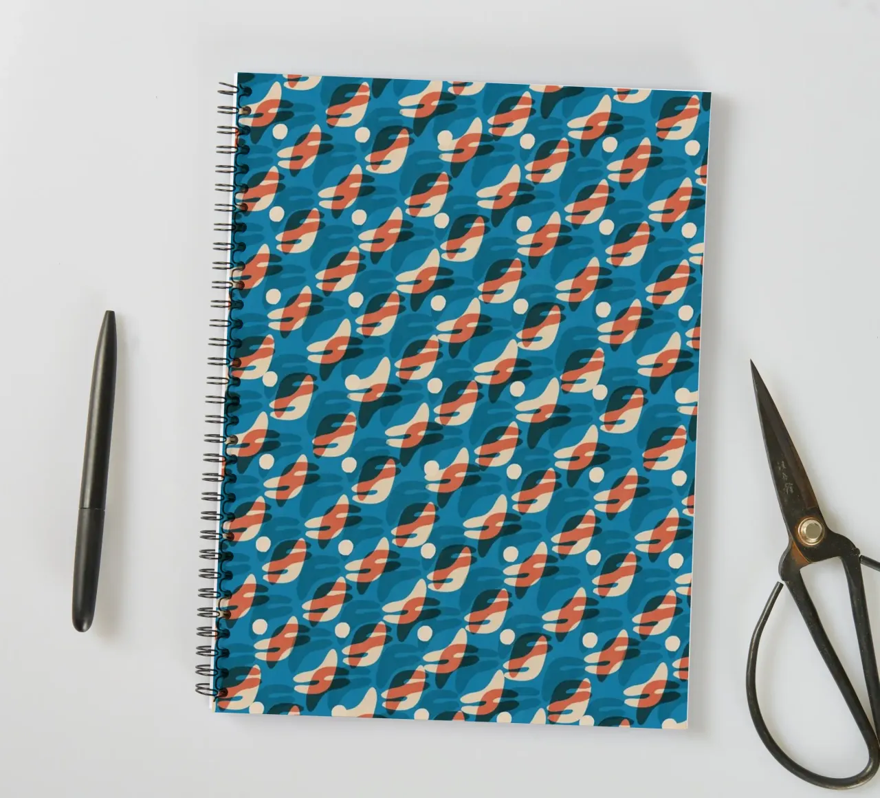 Cyano Pattern No 25 diario ad anelli da treechild