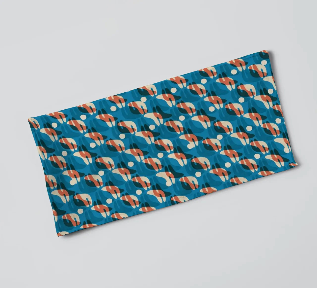 Cyano Pattern No 25 badhanddoek van treechild
