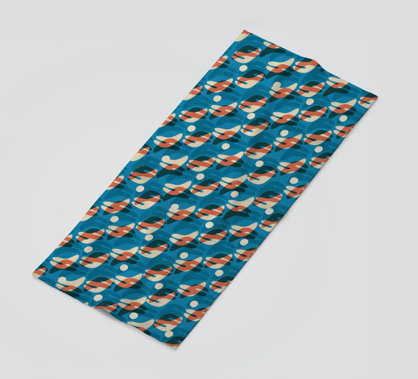 Cyano Pattern No 25 telo mare da treechild