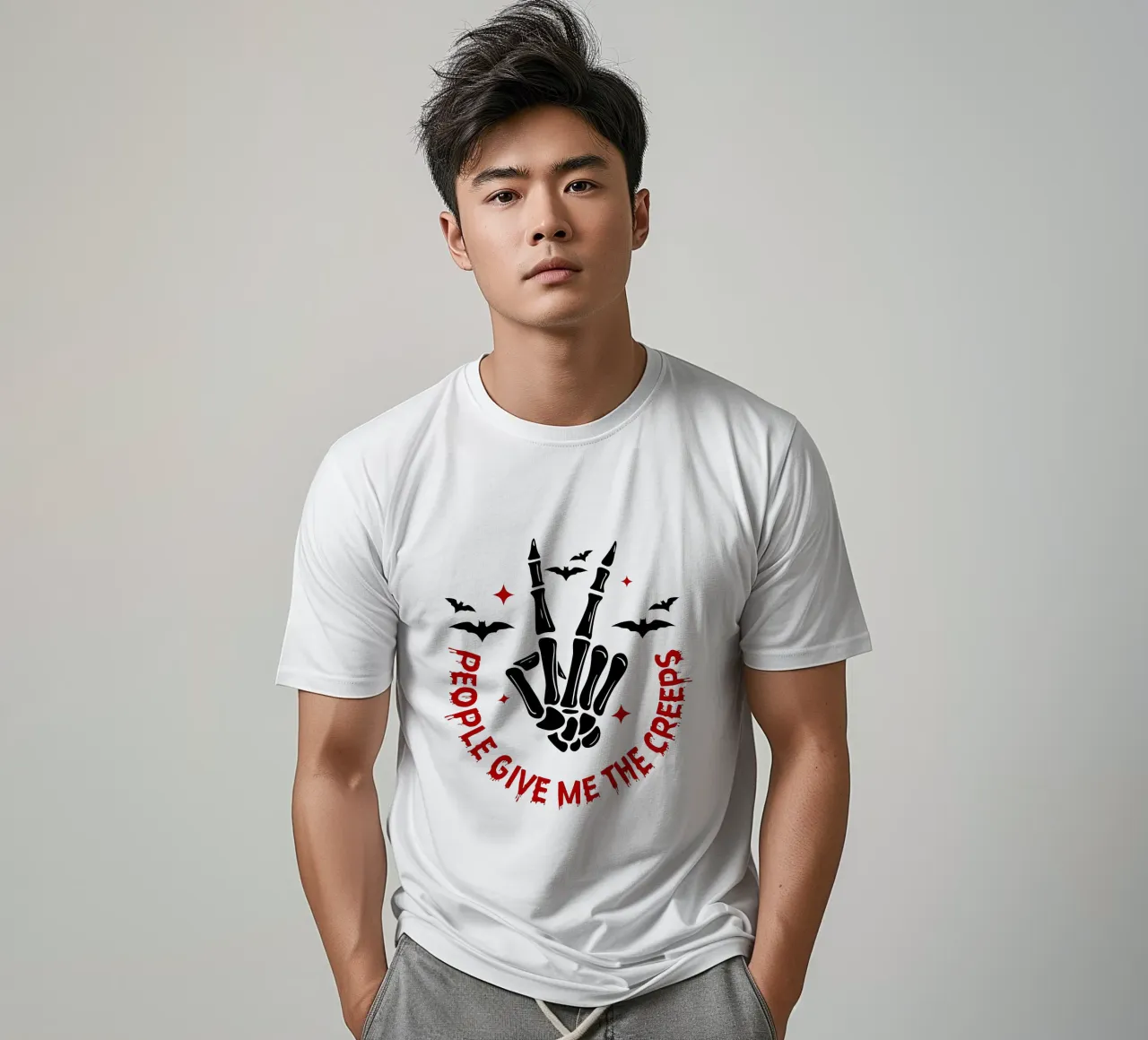 le persone mi fanno venire i brividi t-shirt da ersanim