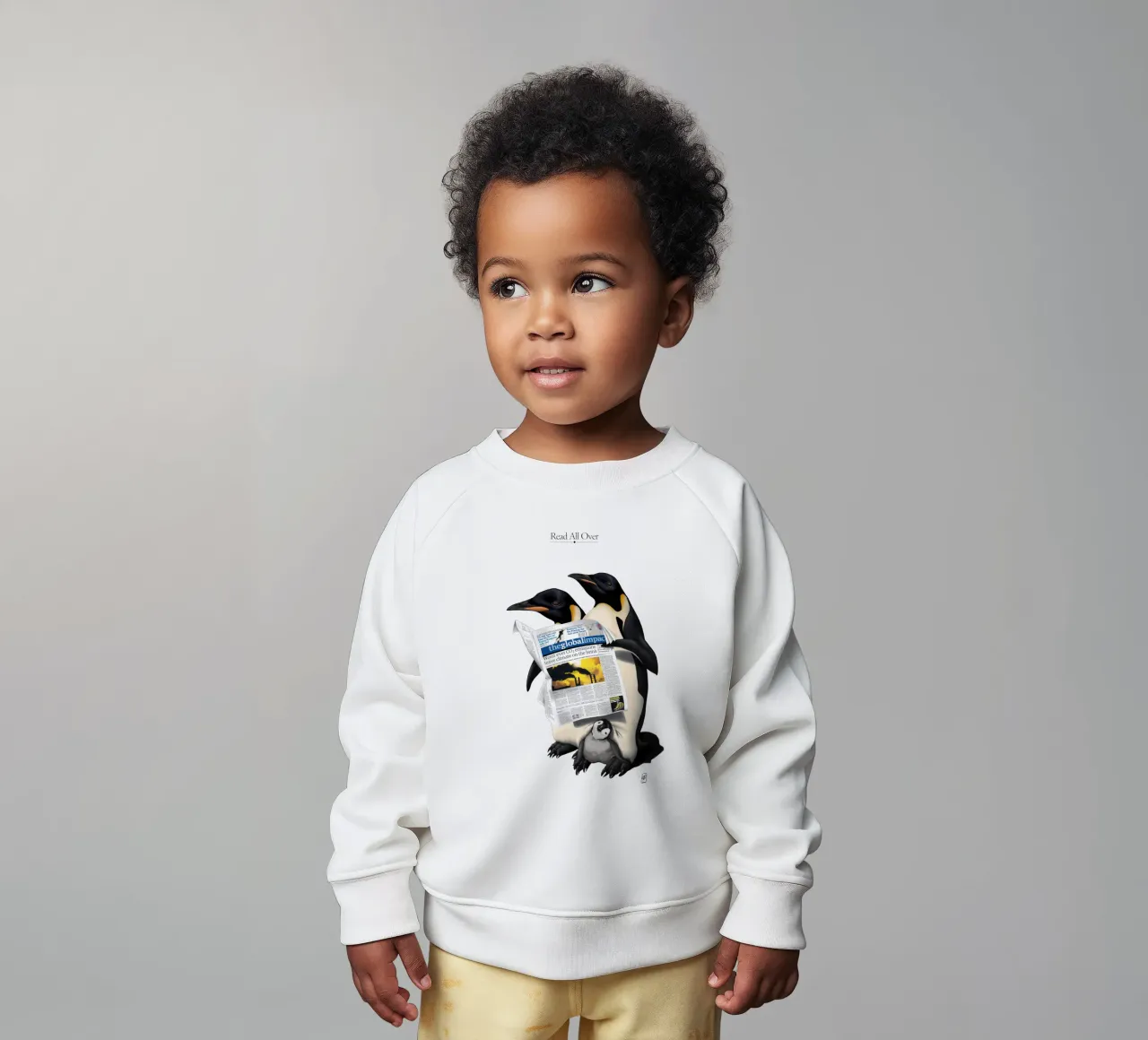 Read All Over (Titled) felpa neonato da Rob Art | Illustration