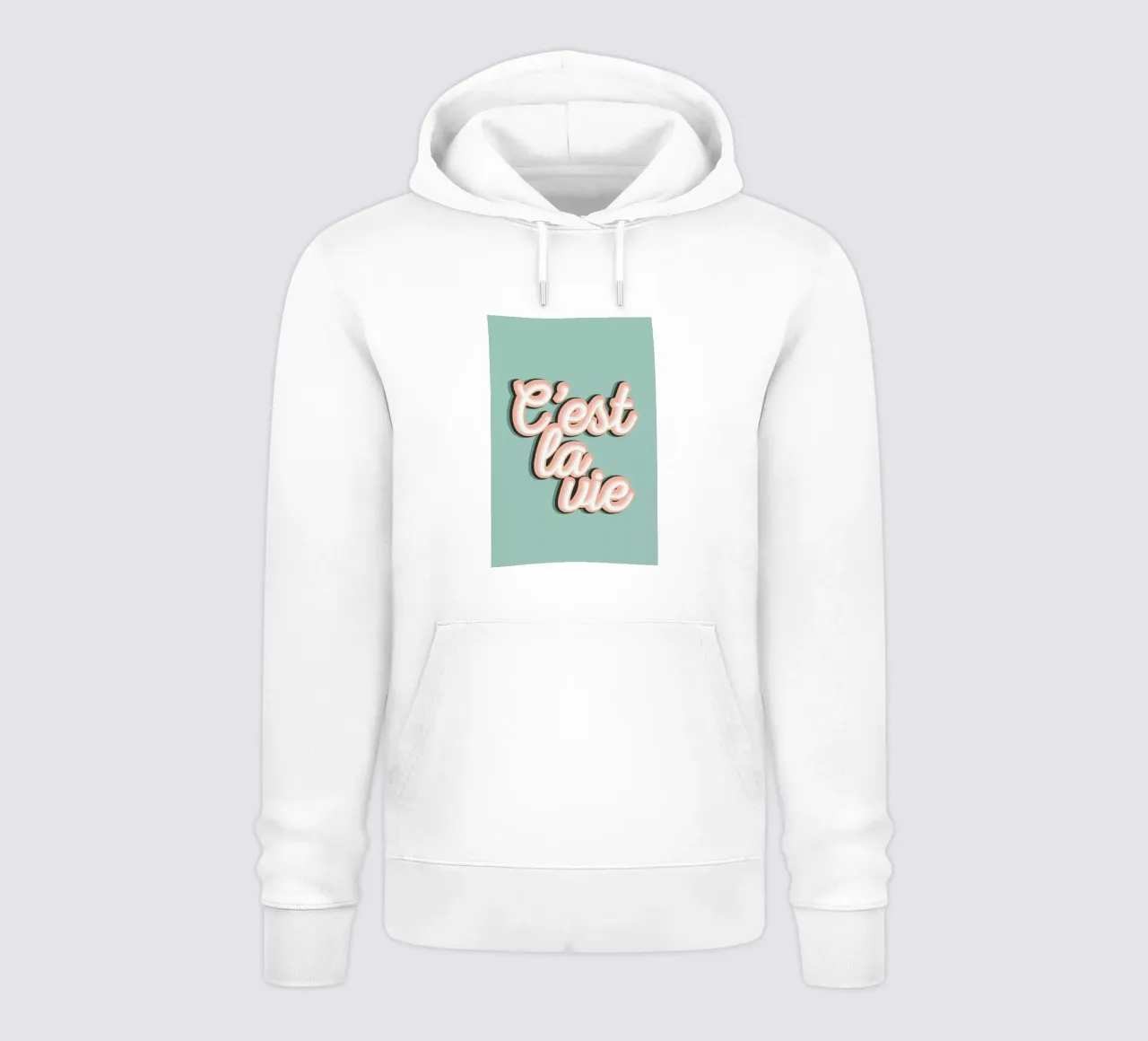 C'est La Vie sudadera con capucha de The Native State