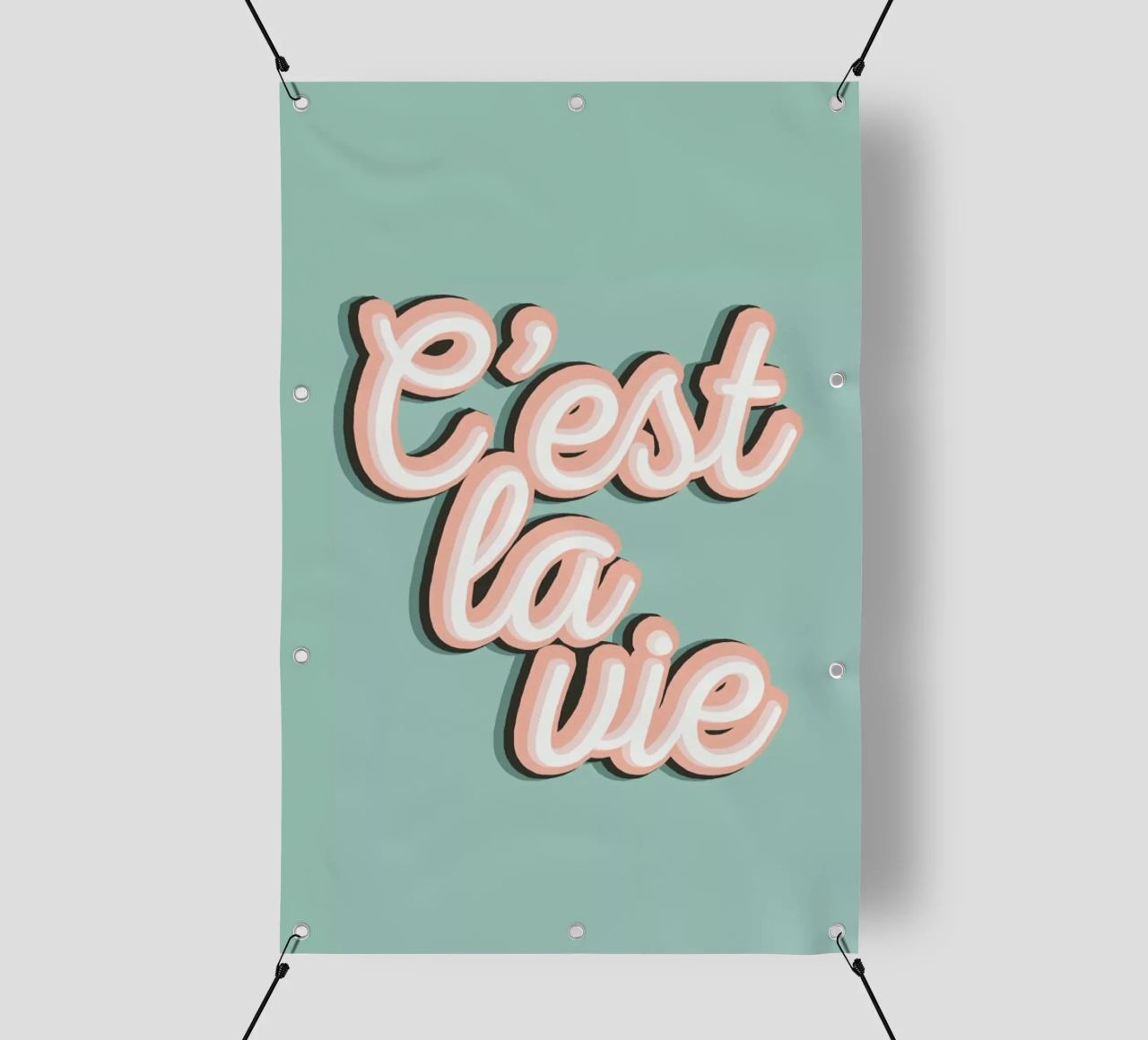 C'est La Vie telo in pvc da The Native State