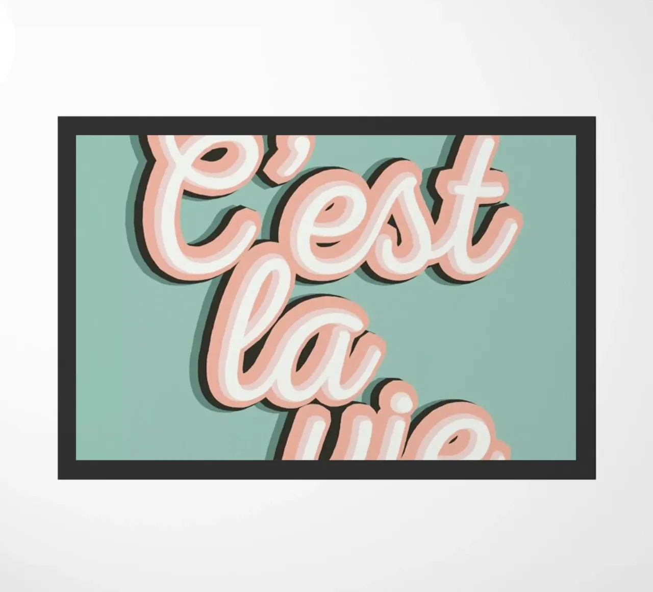 C'est La Vie felpudo de The Native State