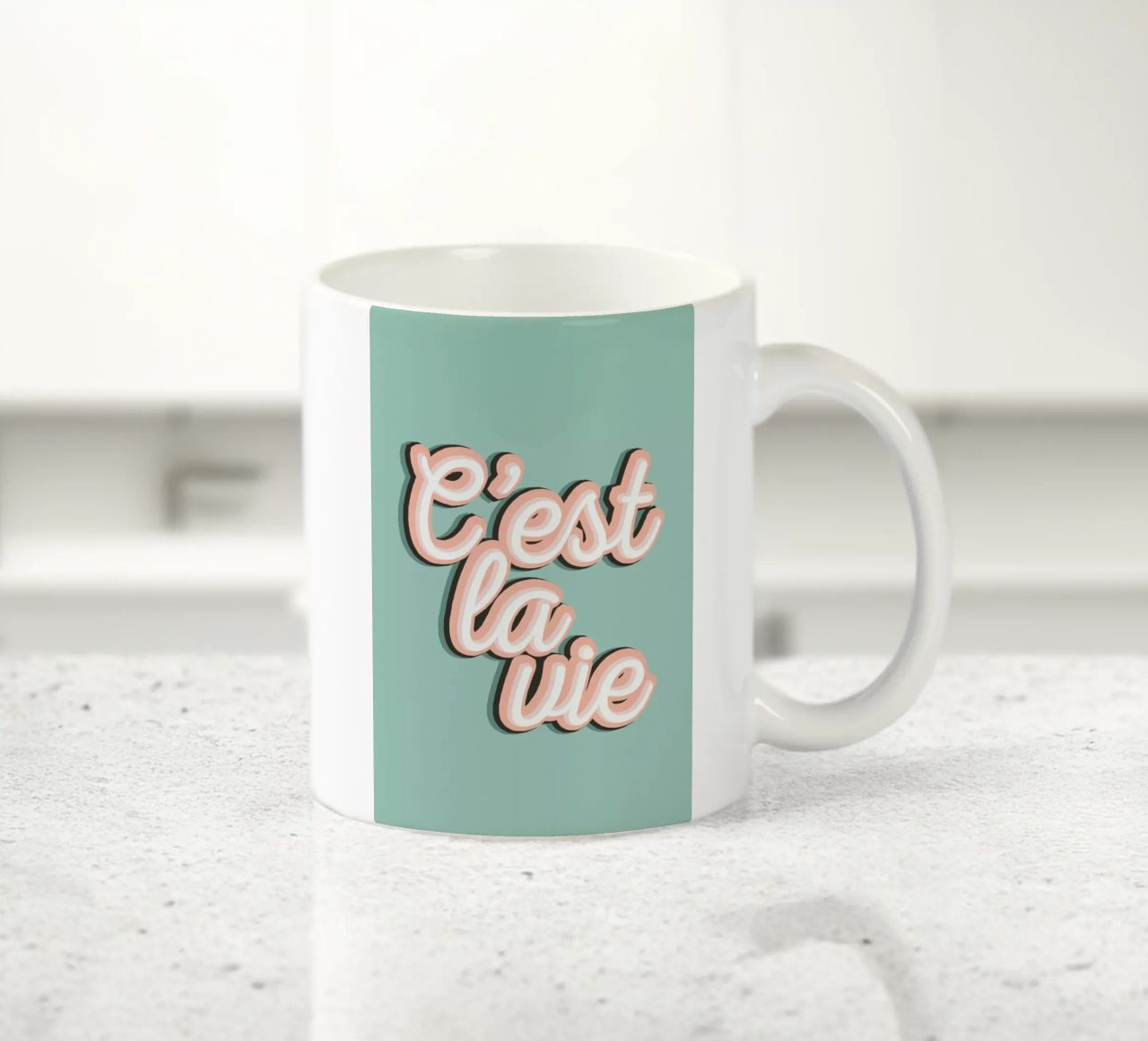 C'est La Vie tazza in ceramica da The Native State