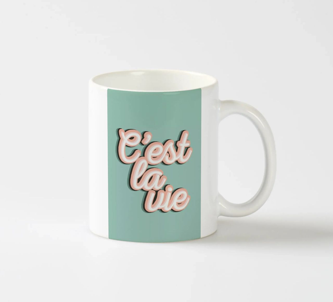 C'est La Vie tazza in ceramica da The Native State
