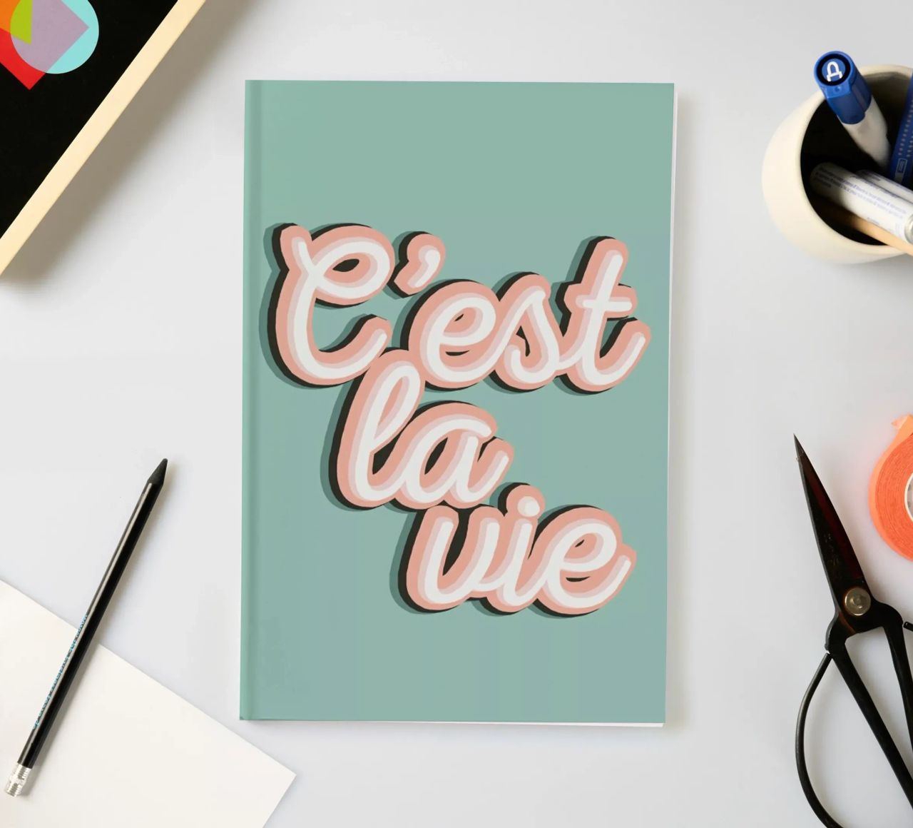 C'est La Vie notebook by The Native State