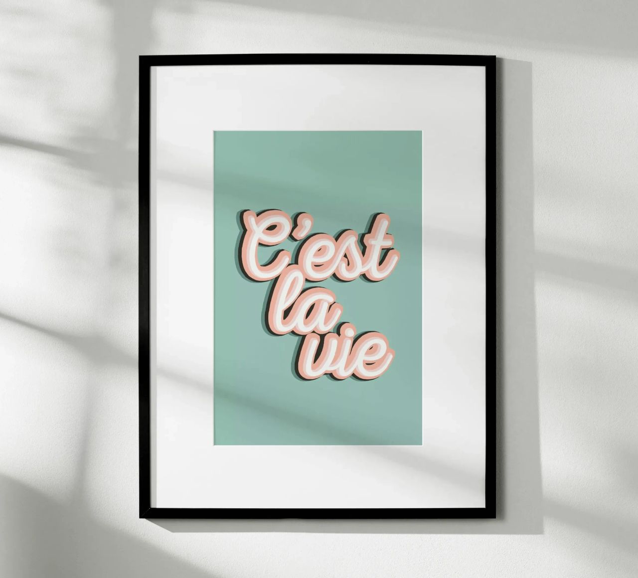 C'est La Vie poster by The Native State